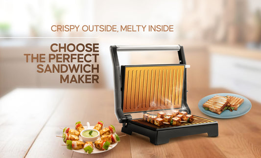 Crispy Outside, Melty Inside - Choose the Perfect Longway Sandwich Maker