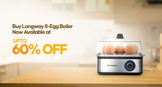 Buy Longway 8-Egg Boiler Now Available at Up to 60% Off