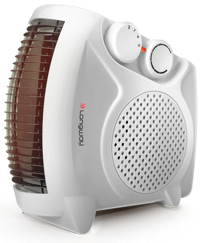 Longway Hot Max 2000/1000 W Fan Room Heater With ISI Approved ( White)