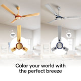 Longway Starlite-1 P1 1200 mm/48 inch Ultra High Speed 3 Blade Anti-Dust Decorative Star Rated Ceiling Fan (Pack of 1)