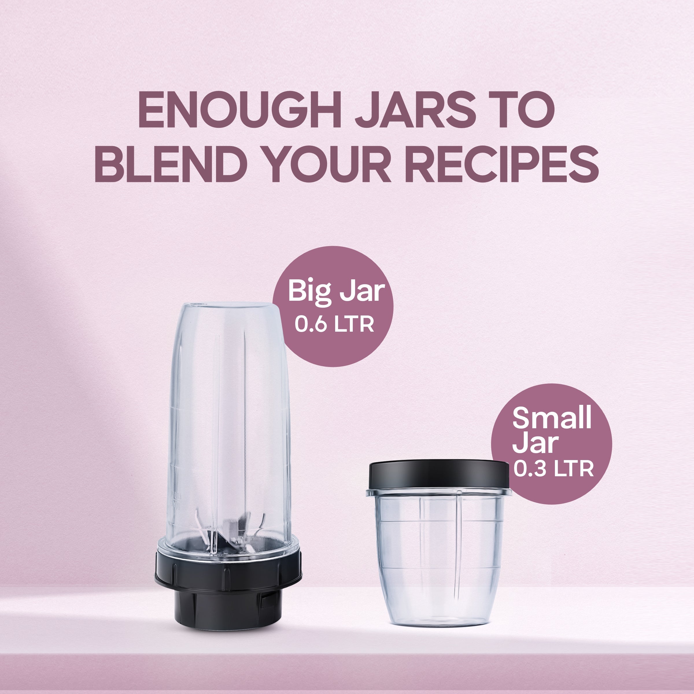 Longway Sage 500 Watt Juicer Mixer Grinder with 2 Jars for Grinding, Mixing, Juicing with Powerful Motor & Kwid 1100 Watt Dry Iron| 1 Year Warranty | (Gray & Black, 2 Jars, Combo Offer)