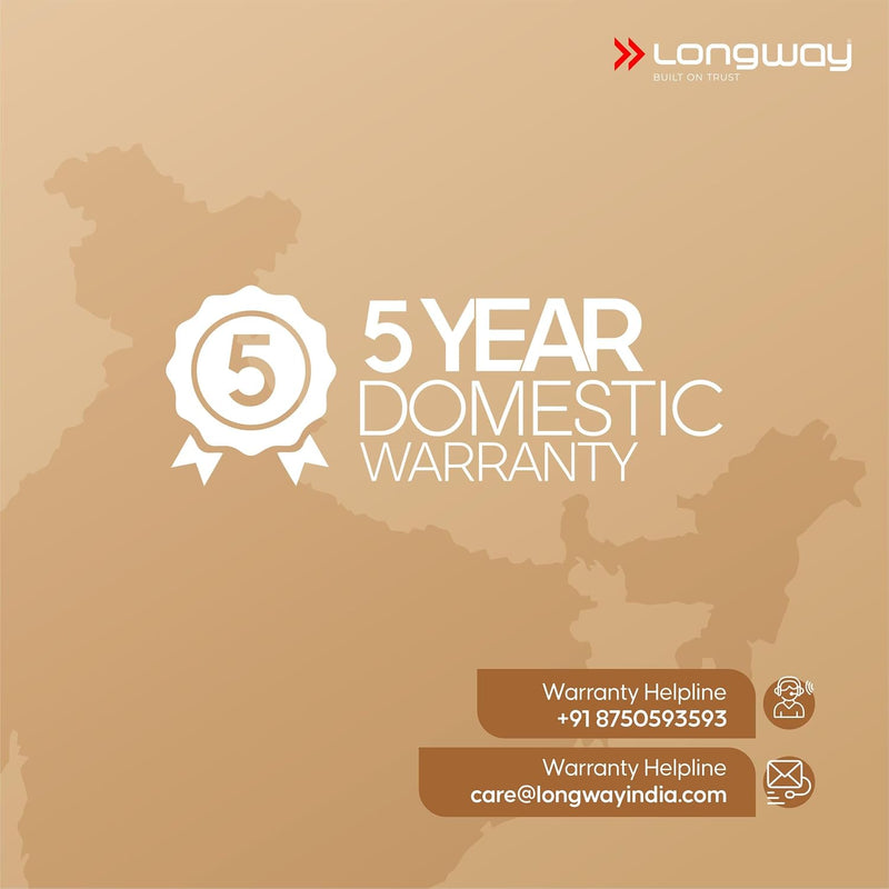 Longway Aero 1200 mm BLDC Ceiling Fan with Remote Control | BEE 5 Star Rated Energy Efficient | Ultra High Speed 3 Blade Anti-Dust Decorative Ceiling Fan (Smoked Brown, Pack of 1)