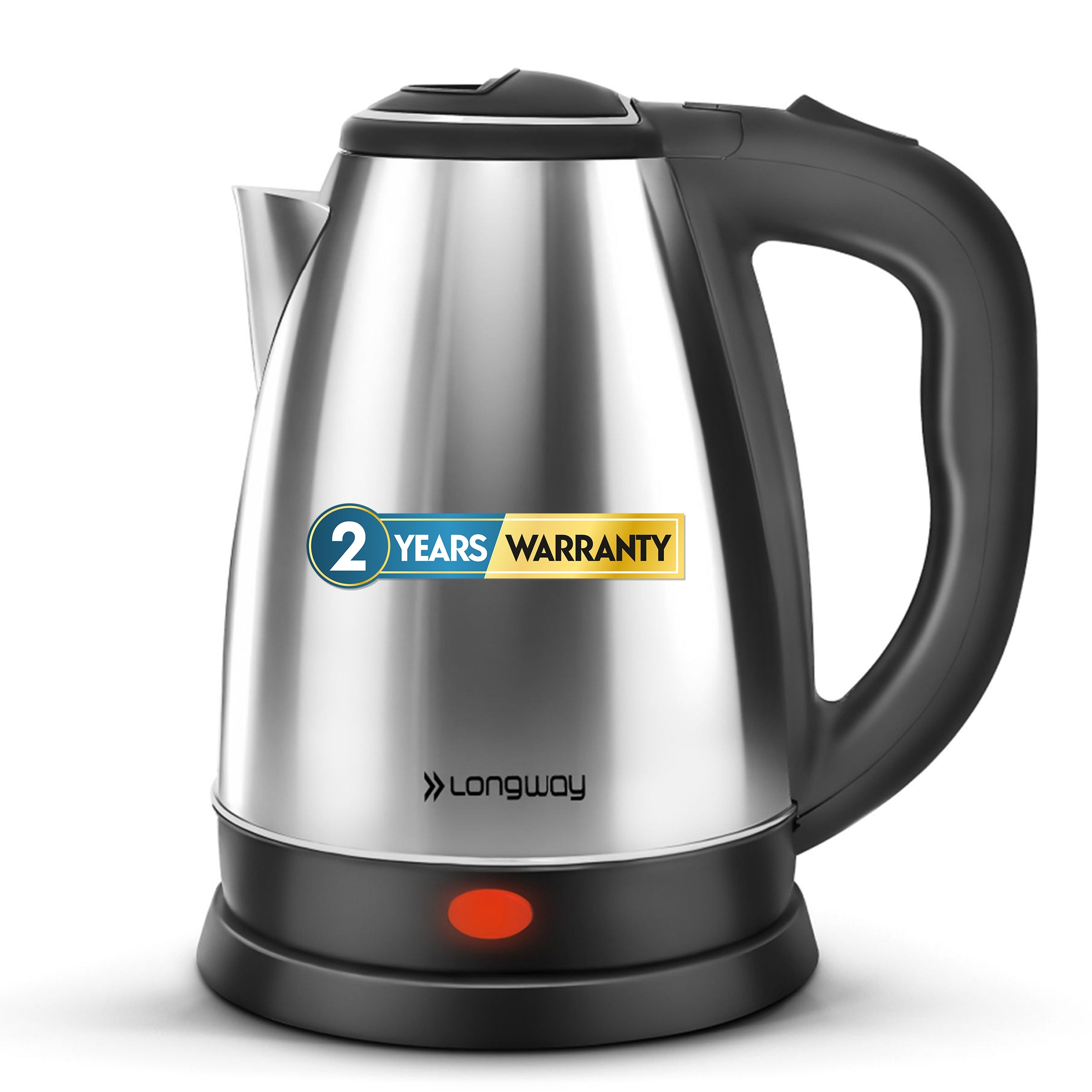 Electric Kettle 1.5 Litre 1500W | Stainless Steel Hot Water Boiler