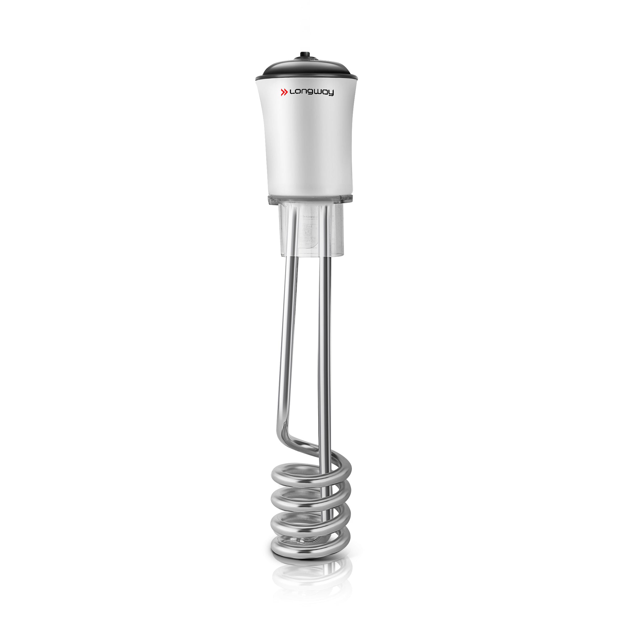 Longway LWIR01 1500 Watt Immersion Rod, Water Heater with Waterproof & Shockproof Protection ISI Certified | 2 Years Warranty (White)