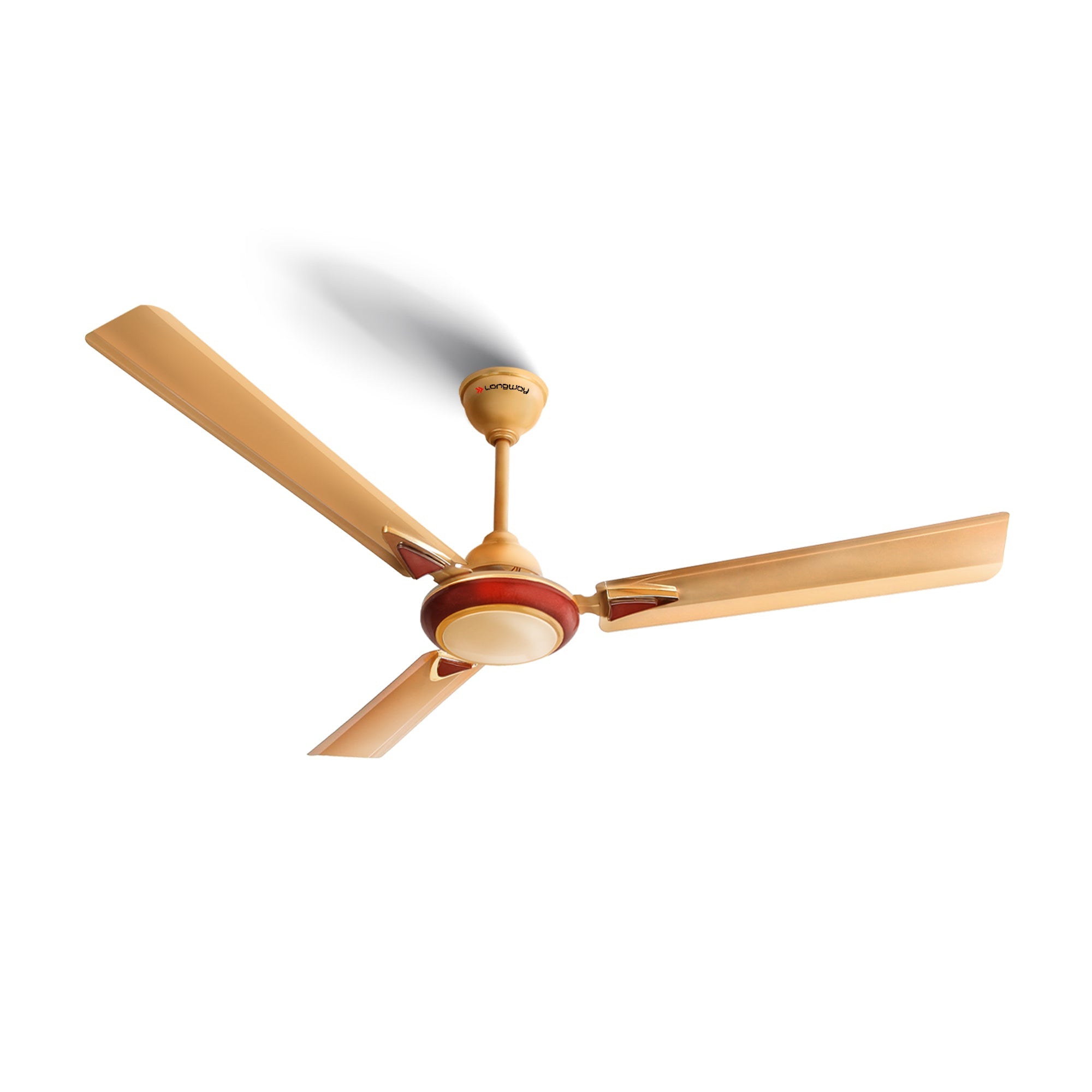 Longway Starlite-1 P1 1200 mm/48 inch Ultra High Speed 3 Blade Anti-Dust Decorative Star Rated Ceiling Fan (Pack of 1)