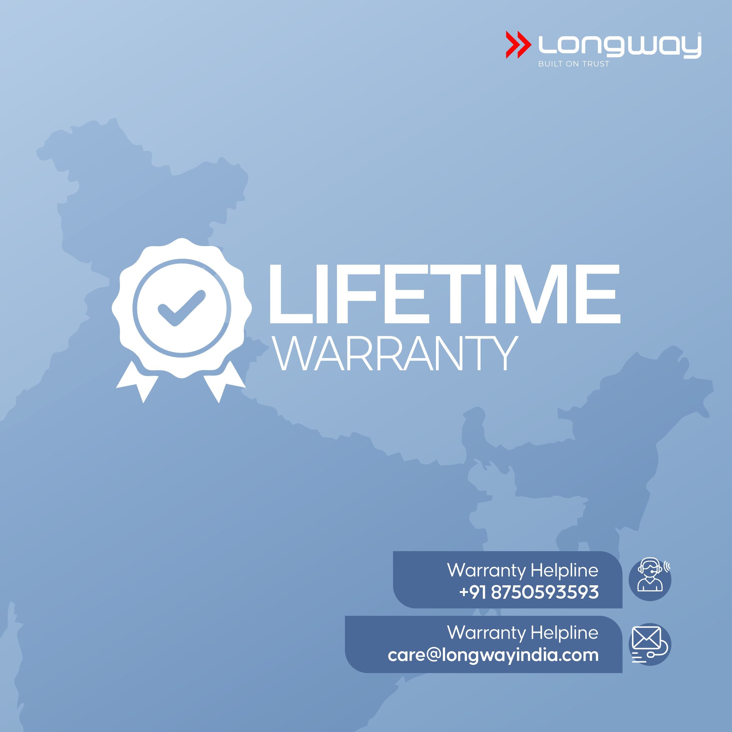 Longway Traveltare Digital Portable Luggage Weighing Scale | Up to 50 Kg Capacity | LCD Display for Accurate Measurements | Lifetime Replacement | Weighing Scale for Home, Travel, Flights & Bags (Silver, 50 kg)