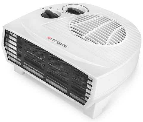 Longway Magma 2000/1000 W Fan Room Heater With ISI Approved ( White)