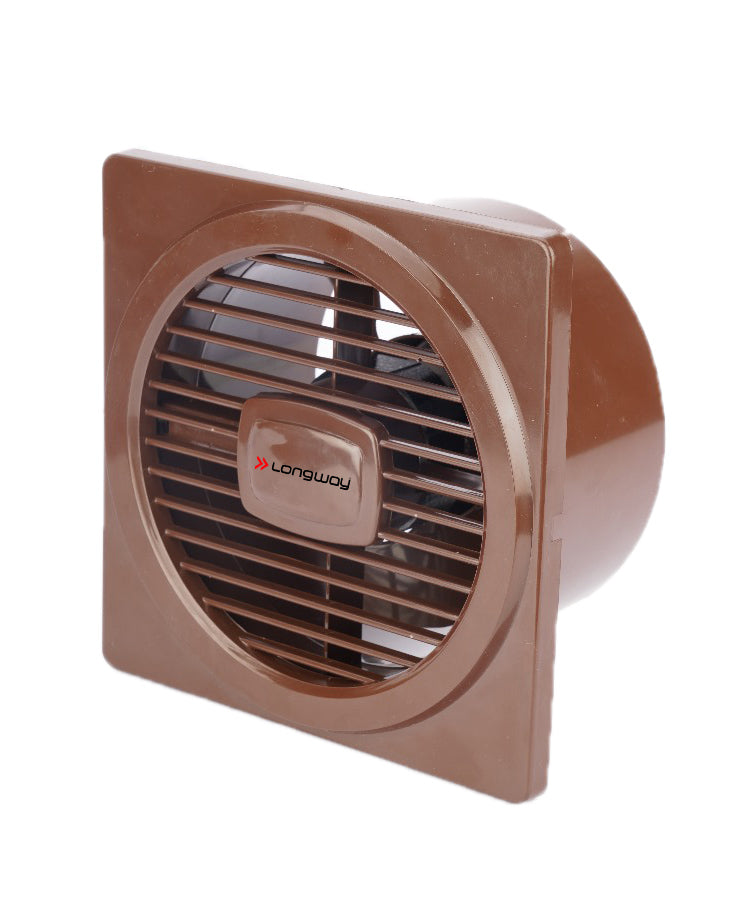 Longway Gusto 6 Inch 150 mm Energy Efficient Exhaust Fan | High Speed Powerful Motor | Noiseless Operation & Easy to Clean | Suitable for Bathroom, Kitchen, Office | 2 Years Warranty