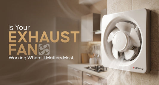 Exhaust Fan in the Kitchen vs Bathroom: What Most Households Get Completely Wrong