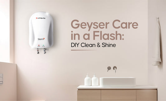 Geyser Care in a Flash DIY Clean & Shine