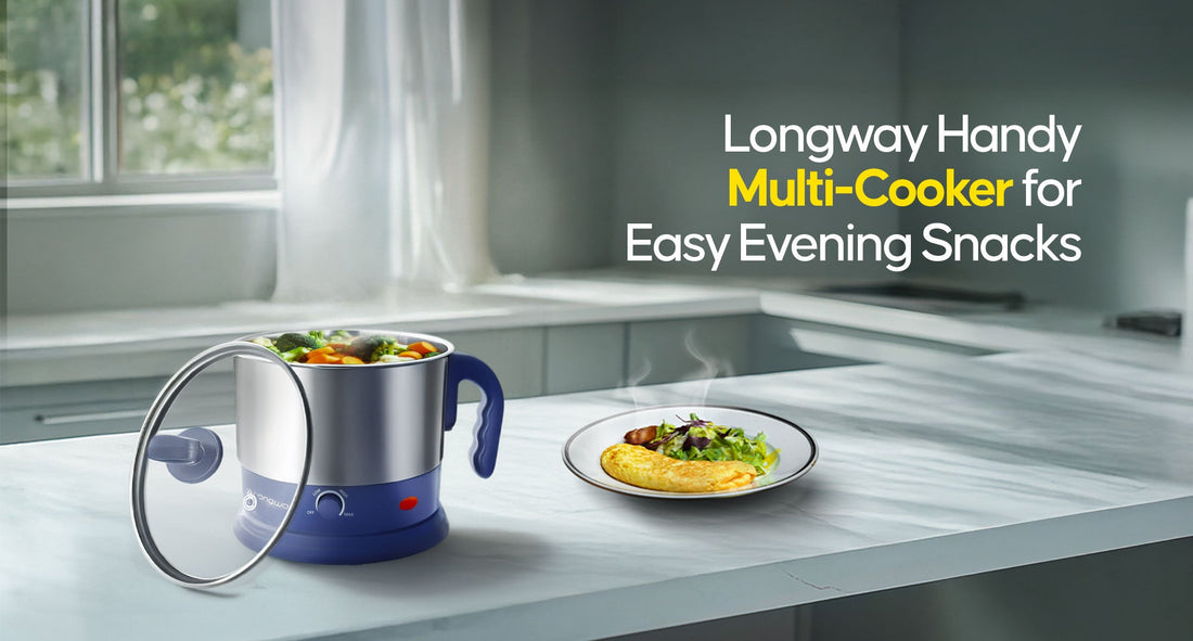 Get Winter-Ready: Longway Handy Multi-Cooker for Easy Evening Snacks