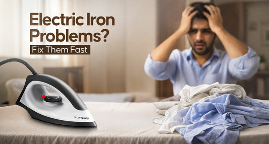 Common Electric Iron Problems and How to Fix Them