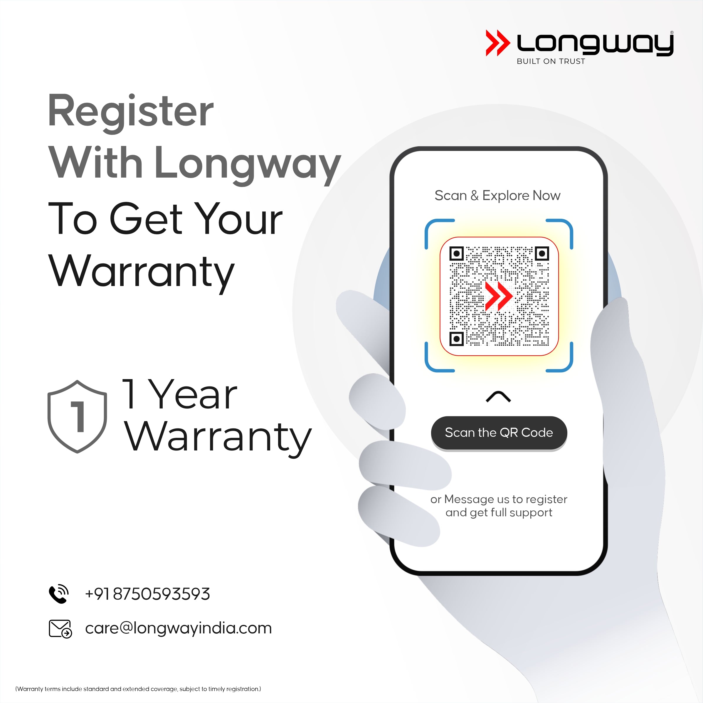 Longway Zappy Rechargeable Mosquito Racket | 3500V DC Voltage on the Net Mesh| Insect Killer Bat | 500mAH Battery | Large Net Area for Better Coverage | Long Lasting Internal Battery | 1 Year Warranty