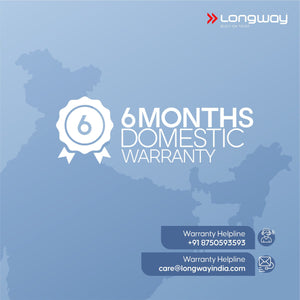 Longway Zappy Rechargeable Mosquito Racket | 3500V DC Voltage on the Net Mesh| Insect Killer Bat | 500mAH Battery | Large Net Area for Better Coverage | Long Lasting Internal Battery | 6 Months Warranty (Black)