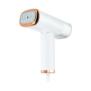 Longway Turbo 1000W Garment Steamer for Clothes | Foldable, Leak Proof, 248°F Steam with Fabric Brush & 120ml Water Tank | Powerful Steamer for Clothes (White)