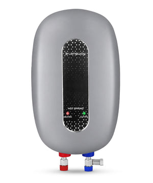 Longway Hotspring 3 ltr Automatic Instant Water Heater with Multiple Safety System & Rust-Proof ABS Body, 3 Ltr