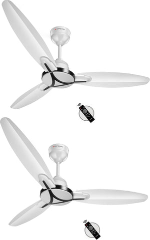 Longway Zephyr 1200 mm BLDC Ceiling Fan with Remote Control | BEE 5 Star Rated Energy Efficient | Ultra High Speed 3 Blade Anti-Dust Decorative Ceiling Fan