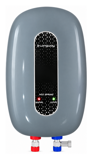 Longway Hotspring 3 ltr Automatic Instant Water Heater with Multiple Safety System & Rust-Proof ABS Body, 3 Ltr