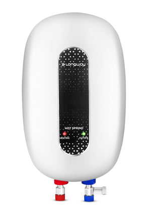 Longway Hotspring 3 ltr Automatic Instant Water Heater with Multiple Safety System & Rust-Proof ABS Body, 3 Ltr