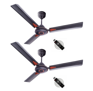 Longway Aero 1200 mm BLDC Ceiling Fan with Remote Control | BEE 5 Star Rated Energy Efficient | Ultra High Speed 3 Blade Anti-Dust Decorative Ceiling Fan