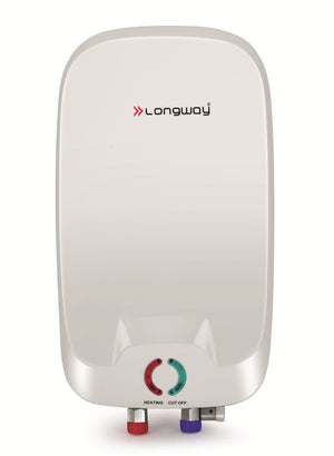 Longway Zyro 5.5 Ltr 5 Star Rated Instant Water Heater for Home with Advanced Multi-Layered Safety System & Anti-Rust Coating |Suitable for Kitchen & Bathroom | 5 Year Warranty on Tank (5.5 Ltr)