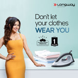 Longway Kwid Light Weight Electric Iron 1100W(Pack of 1)