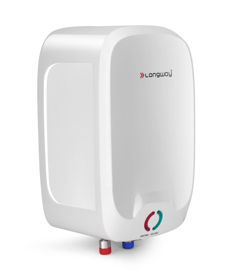 Longway Zyro 5.5 Ltr 5 Star Rated Instant Water Heater for Home with Advanced Multi-Layered Safety System & Anti-Rust Coating |Suitable for Kitchen & Bathroom | 5 Year Warranty on Tank (5.5 Ltr)