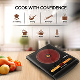 Longway Inferno ICT 2000W Induction Cooktop(Black, Touch Control)