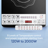 Induction Cooktop- 8 levels ( 120W-2000W)