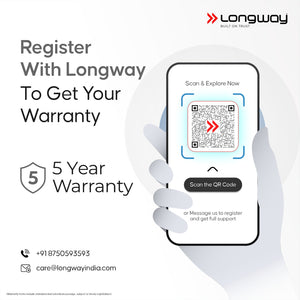 Longway Luminair 1200 mm BLDC Ceiling Fan with Remote Control & LED Light | BEE 5 Star Rated Energy Efficient | Ultra High Speed 3 Blade Anti-Dust Decorative Ceiling Fan | 5 Years Warranty (Ivory)