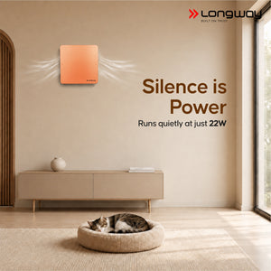 Longway FreshX 6 Inch 150 mm Energy Efficient Exhaust Fan | High Speed Powerful Motor | Noiseless Operation & Easy to Clean | Rust Proof |Suitable for Bathroom, Kitchen, Office | 2 Years Warranty