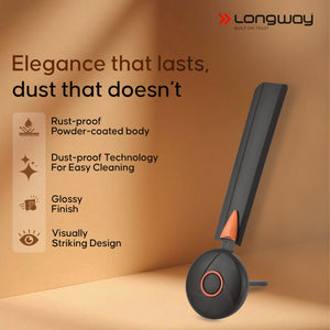 Longway Aero 1200 mm BLDC Ceiling Fan with Remote Control | BEE 5 Star Rated Energy Efficient | Ultra High Speed 3 Blade Anti-Dust Decorative Ceiling Fan