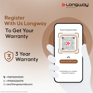 Longway Aero 1200 mm BLDC Ceiling Fan with Remote Control | BEE 5 Star Rated Energy Efficient | Ultra High Speed 3 Blade Anti-Dust Decorative Ceiling Fan