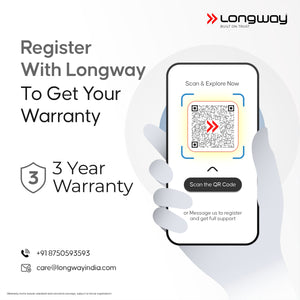 Longway Zephyr 1200 mm BLDC Ceiling Fan with Remote Control | BEE 5 Star Rated Energy Efficient | Ultra High Speed 3 Blade Anti-Dust Decorative Ceiling Fan | 3 Years Warranty