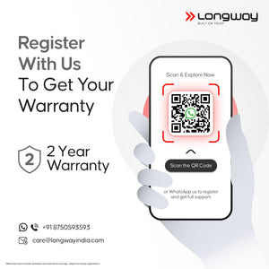 Longway Neo Plus Mixer Grinder | Up to 650 Watt Powerful Motor | 2 Jars for Grinding, Mixing, Juicing | 2 Years Warranty (Purple, 2 Jars)