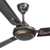 Longway Kiger P1 1200 mm/48 inch Ultra High Speed 3 Blade Anti-Dust Decorative Star Rated Ceiling Fan (Smoked Brown, Pack of 1)