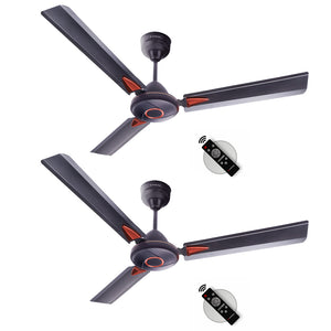 Longway Aero 1200 mm BLDC Ceiling Fan with Remote Control | BEE 5 Star Rated Energy Efficient | Ultra High Speed 3 Blade Anti-Dust Decorative Ceiling Fan