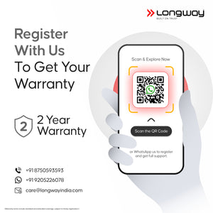 Longway Gusto 6 Inch 150 mm Energy Efficient Exhaust Fan | High Speed Powerful Motor | Noiseless Operation & Easy to Clean | Suitable for Bathroom, Kitchen, Office | 2 Years Warranty
