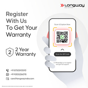 Longway Gusto 6 Inch 150 mm Energy Efficient Exhaust Fan | High Speed Powerful Motor | Noiseless Operation & Easy to Clean | Suitable for Bathroom, Kitchen, Office | 2 Years Warranty