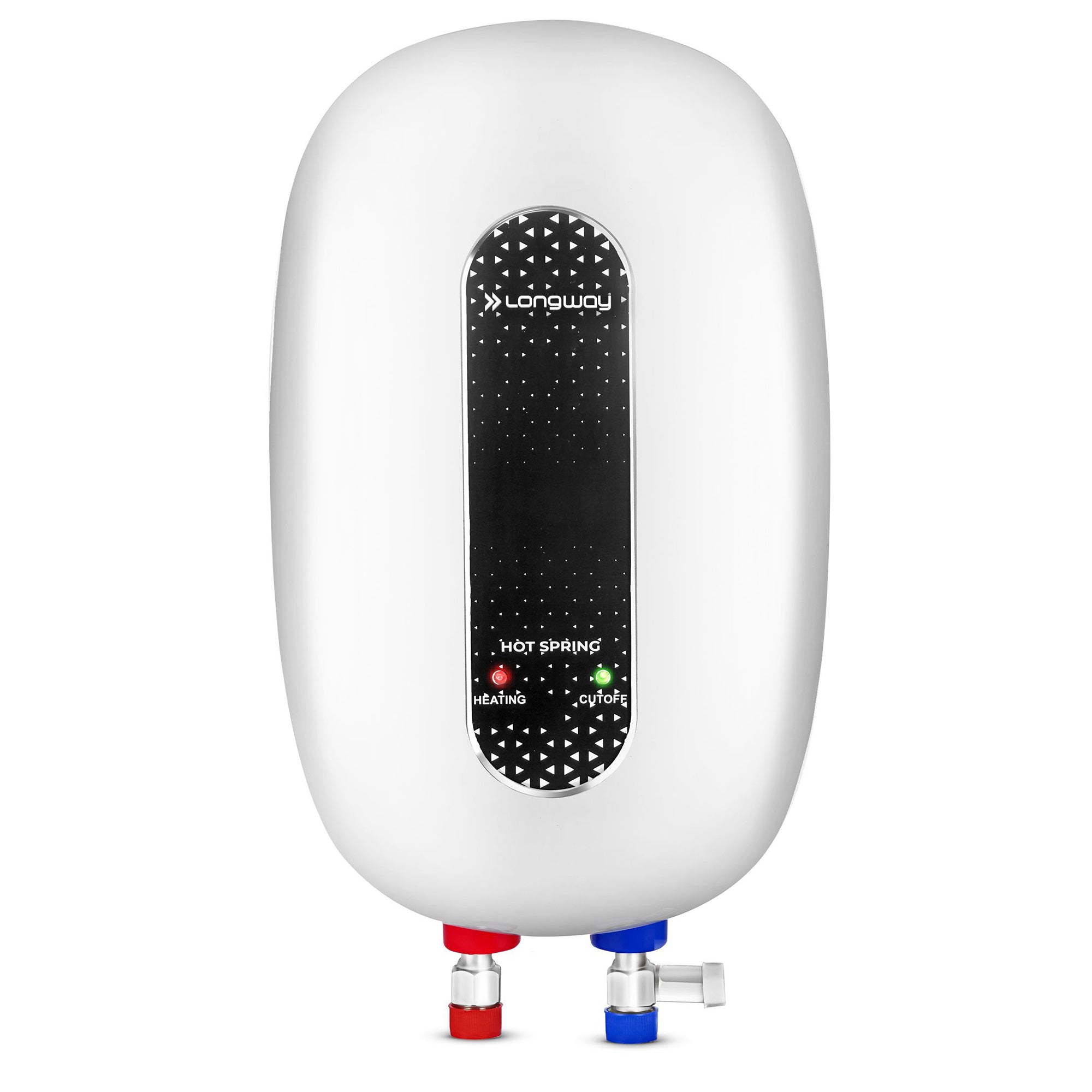 Longway Hotspring 3 ltr Automatic Instant Water Heater with Multiple Safety System & Rust-Proof ABS Body (White, 3 Ltr)