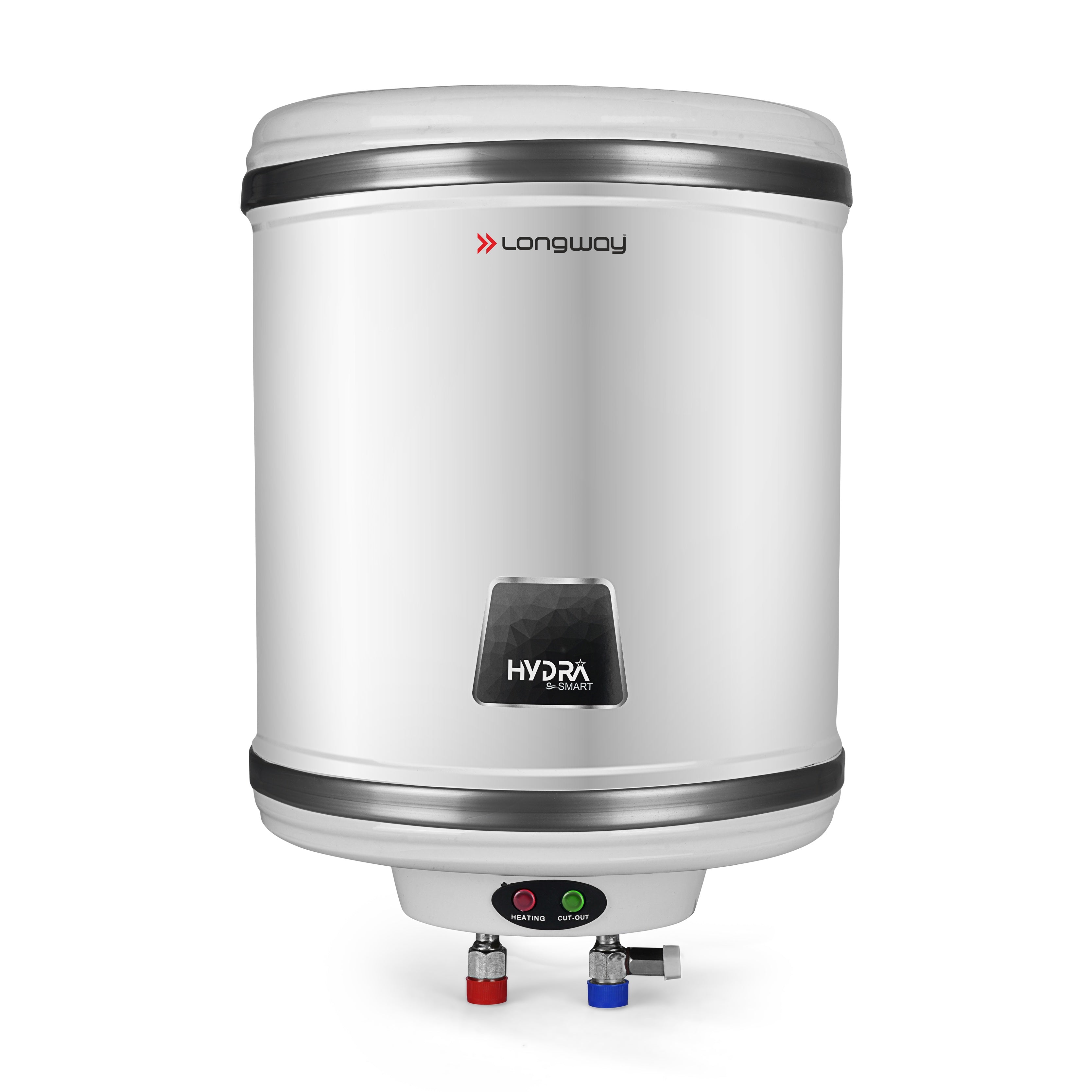 Longway Hydra 10 Ltr 5 Star Rated Automatic Instant Water Heater for Home, Water Geyser, Electric Geyser with Multiple Safety System & Anti-Rust Coating | 1 Year Warranty (Silver)