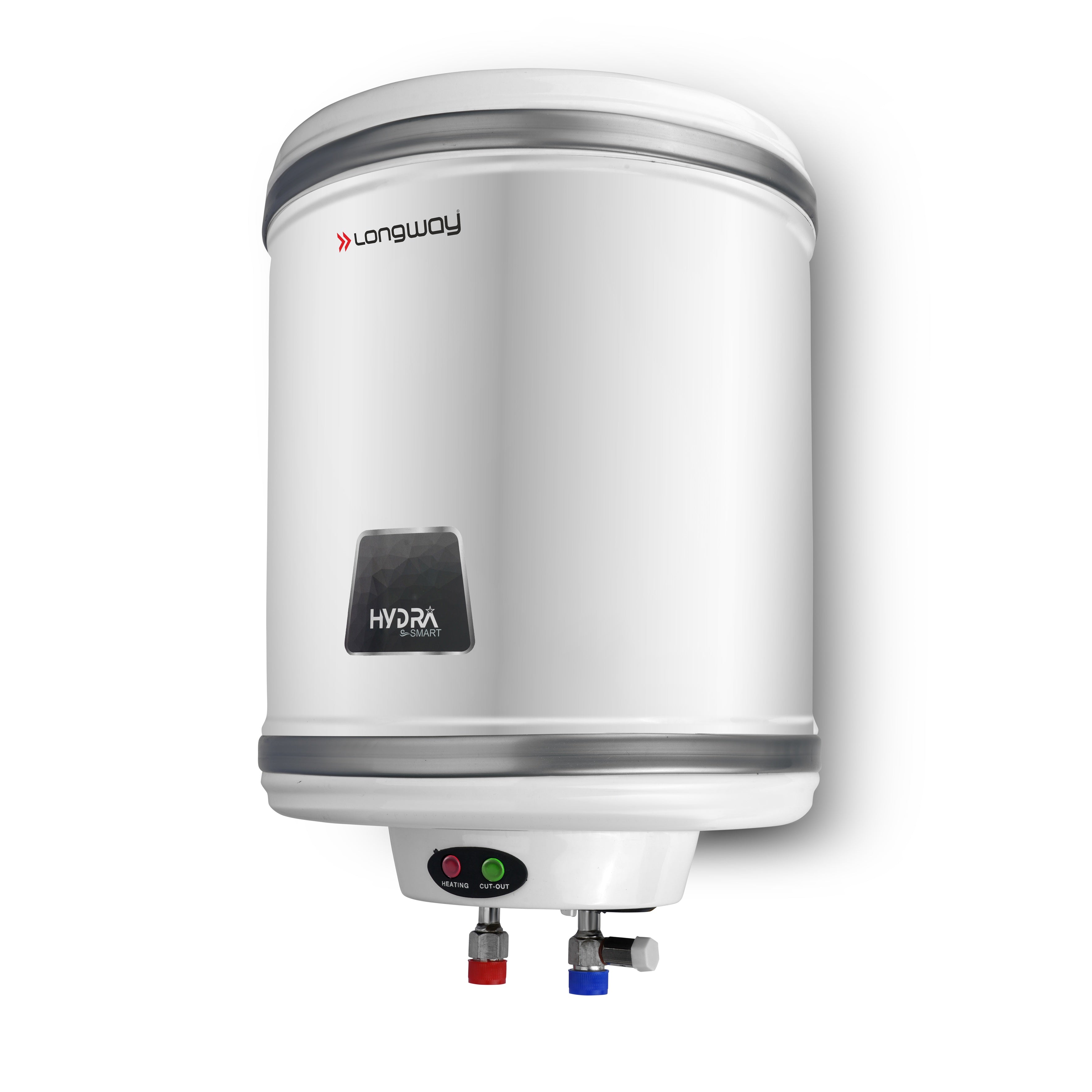 Longway Hydra 5 Star Rated Automatic Instant Water Heater for Home, Water Geyser, Electric Geyser with Multiple Safety System & Anti-Rust Coating | 1 Year Warranty (Silver)