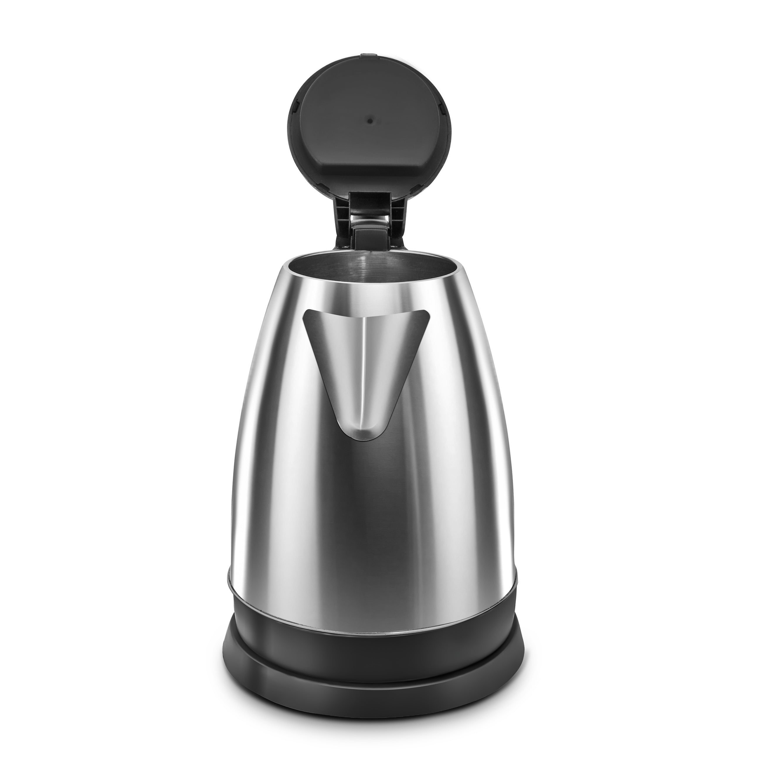 Longway LWEK01 Electric Kettle with Stainless Steel Body for Boiling, Making Tea, Coffee, Soup, Etc | 1 Year Warranty (1500 W, Silver)