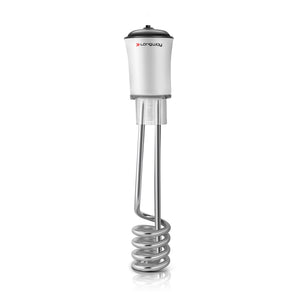Longway LWIR01 1500 Watt Immersion Rod, Water Heater with Waterproof & Shockproof Protection ISI Certified | 2 Years Warranty (White)