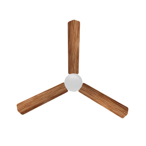 Longway Luxair 1200 mm BLDC Ceiling Fan with Remote Control & LED Light | BEE 5 Star Rated Energy Efficient | Ultra High Speed 3 Blade Anti-Dust Decorative Ceiling Fan | 5 Years Warranty (Smoked Cedar, Pack of 1)