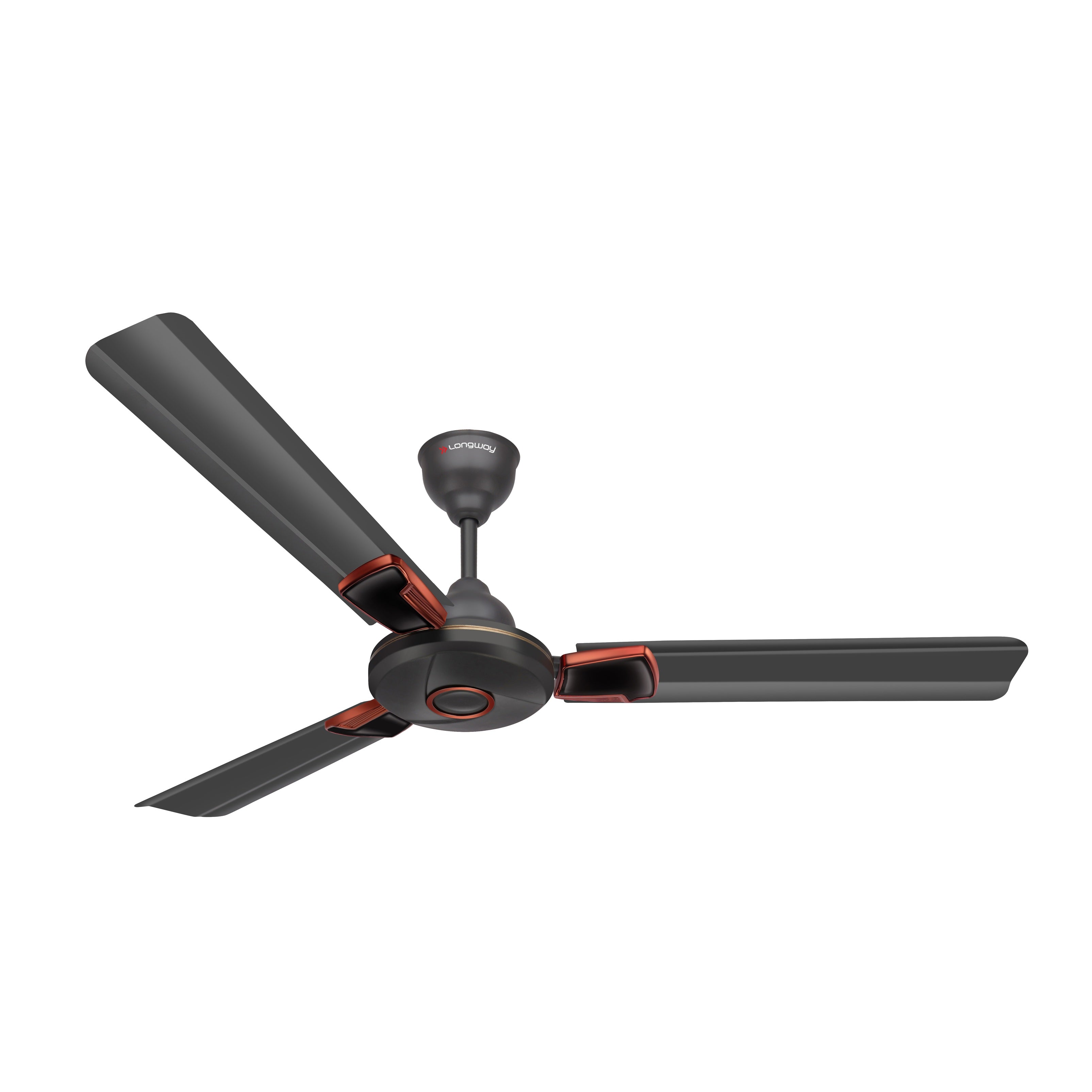 Longway Magna 1200 mm/48 inch Ultra High Speed 3 Blade Anti-Dust Decorative Star Rated Ceiling Fan | 2 Years Warranty (Ivory, Pack of 1)