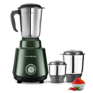 Longway Super Pro 700 - 750 Watt Juicer Mixer Grinder for Grinding, Mixing, Juicing with Powerful Motor with 2 Years Warranty