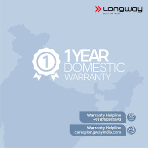 Longway Steamy Light Weight Non Stick Steam Iron, Powerful Steam Output Up to 18 G/Min (1400 Watt, Blue)