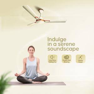 Longway Wave P1 1200 mm/48 inch Ultra High Speed 3 Blade Anti-Dust Decorative Ceiling Fan
