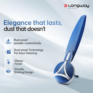 Longway Zephyr 1200 mm BLDC Ceiling Fan with Remote Control | BEE 5 Star Rated Energy Efficient | Ultra High Speed 3 Blade Anti-Dust Decorative Ceiling Fan | 3 Year Warranty